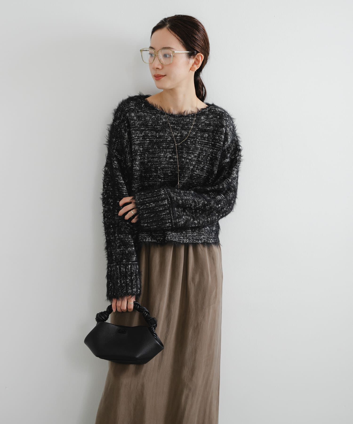 URBAN RESEARCH「ラメミックスシャギーニット」|ニット・セーター|