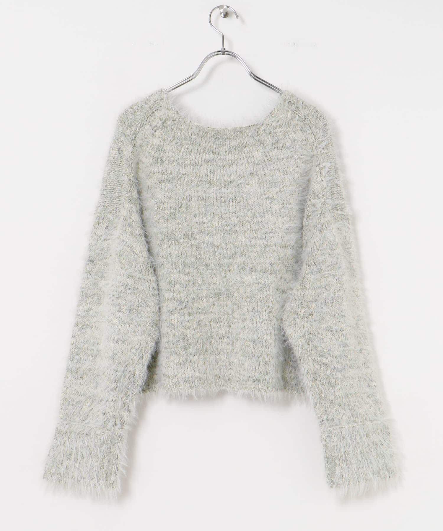 URBAN RESEARCH「ラメミックスシャギーニット」|ニット・セーター|