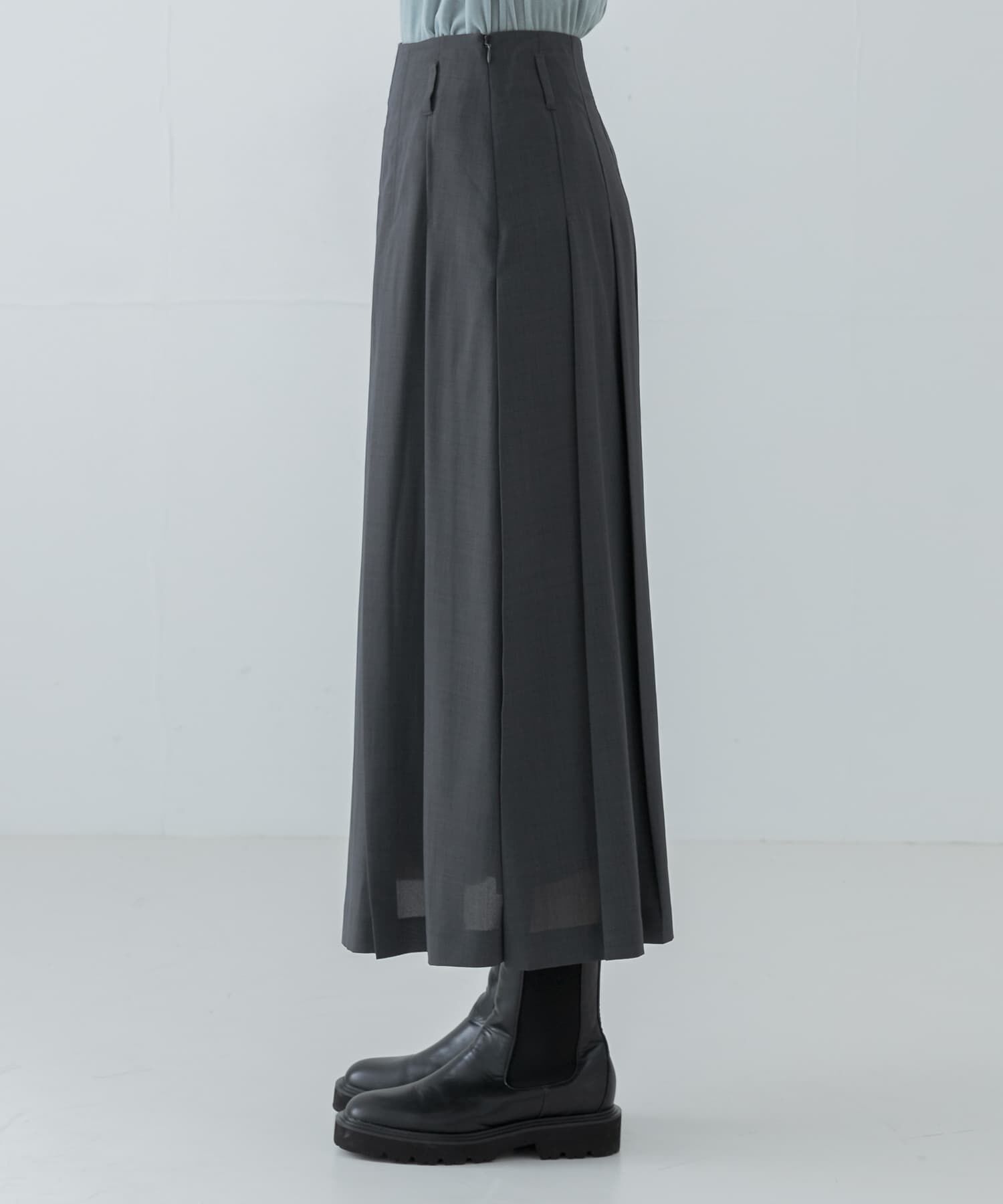 URBAN RESEARCH「梳毛ライクプリーツスカート」|スカート|