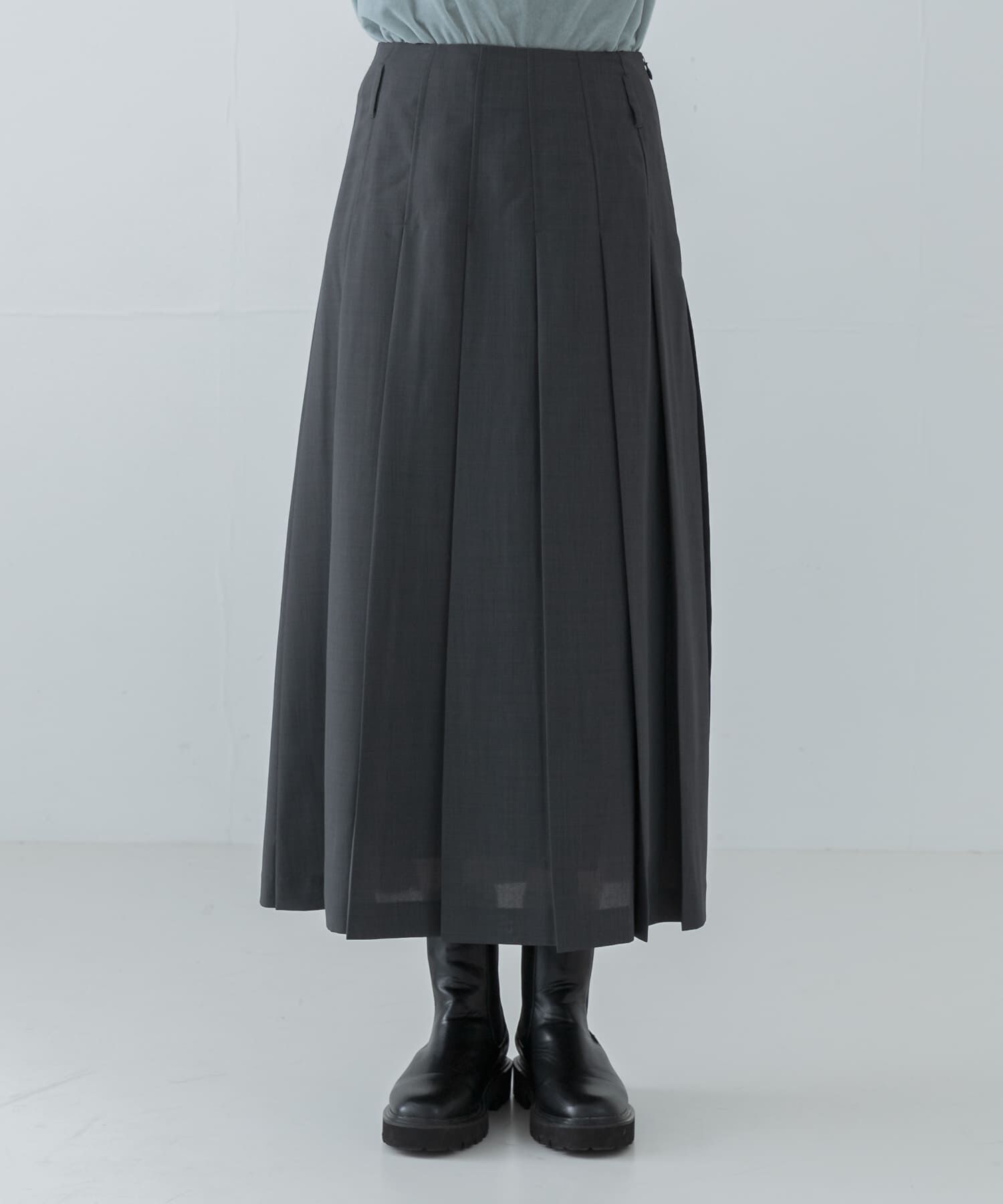 URBAN RESEARCH「梳毛ライクプリーツスカート」|スカート|