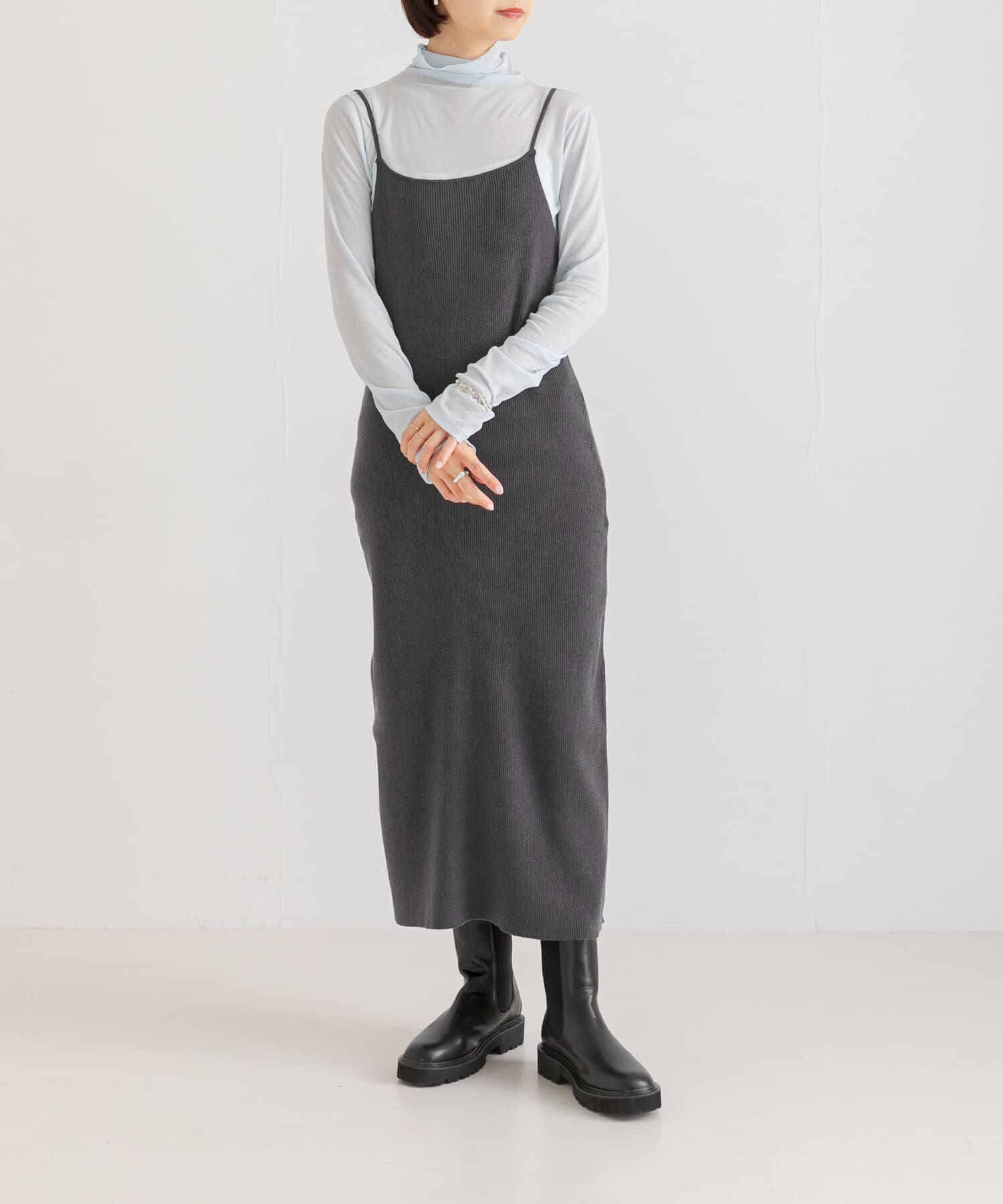 URBAN RESEARCH「2WAYニットキャミワンピース」|ワンピース|