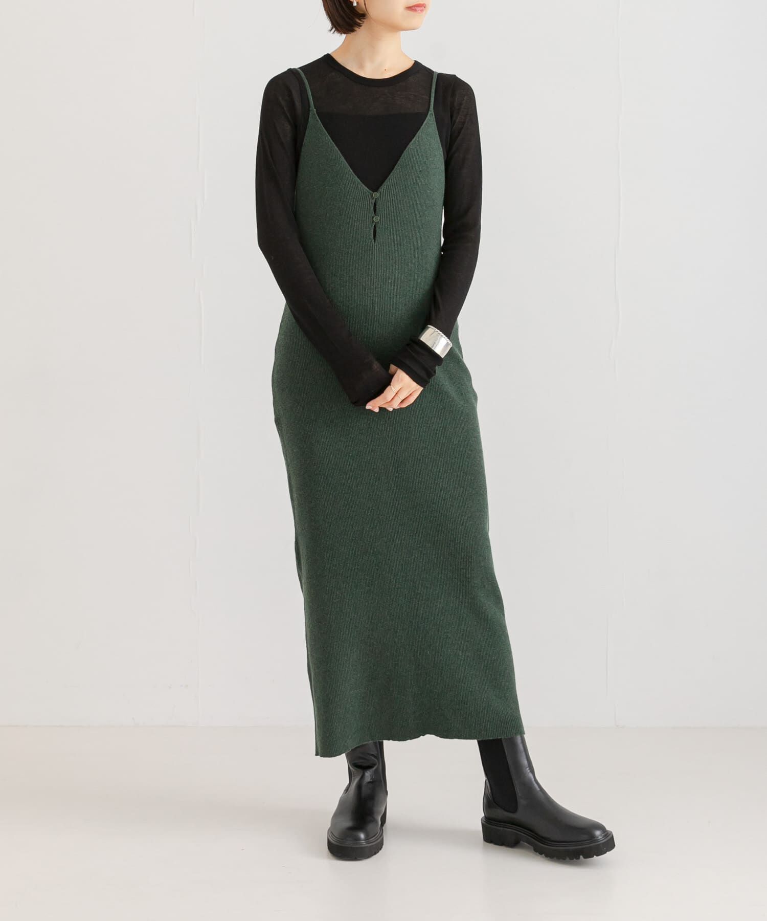 URBAN RESEARCH「2WAYニットキャミワンピース」|ワンピース|