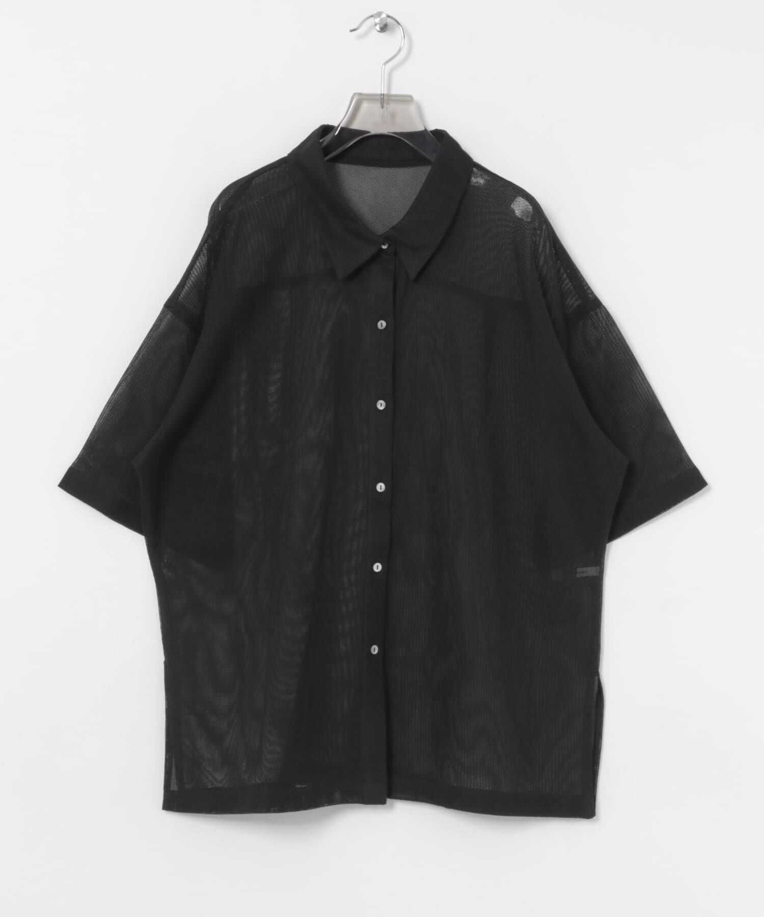 URBAN RESEARCH「コットンカラミシアーオーバーシャツ」|シャツ・ブラウス|