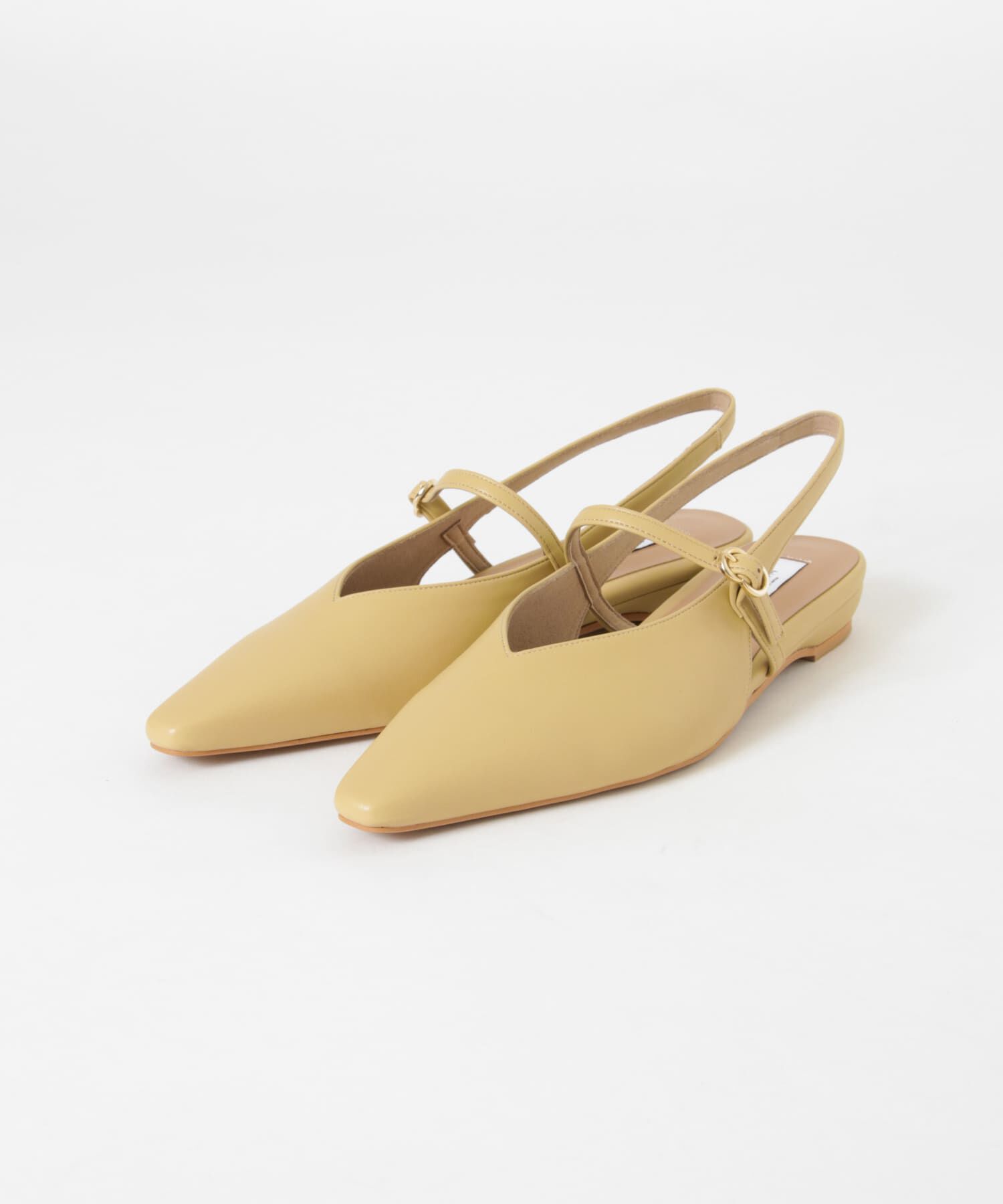 URBAN RESEARCH「『別注』 MILLIWM&times;URBANR　Vカットスリングバッグパンプス」|パンプス|