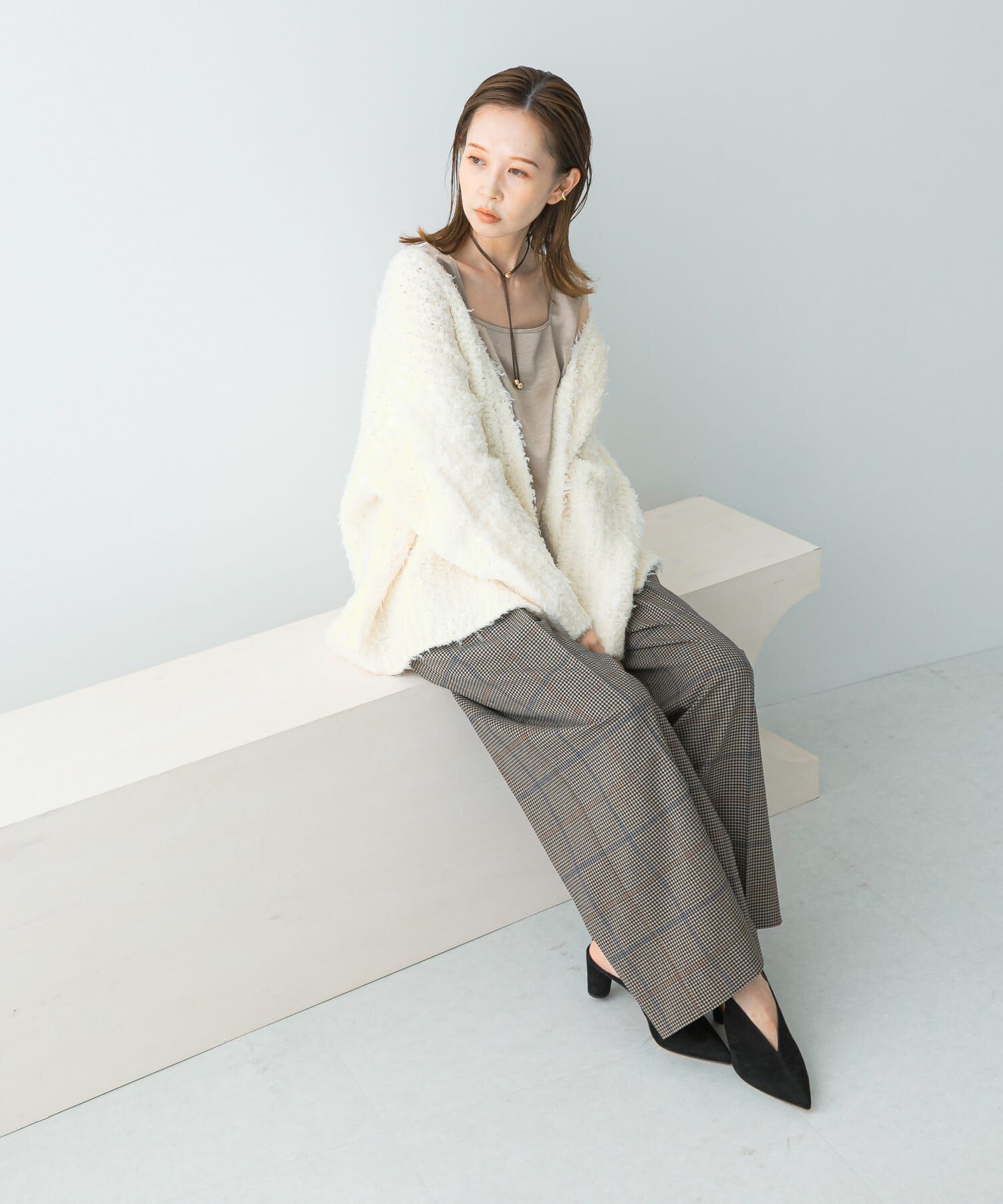 URBAN RESEARCH ROSSO「2WAYネックサテンタンク」|その他|