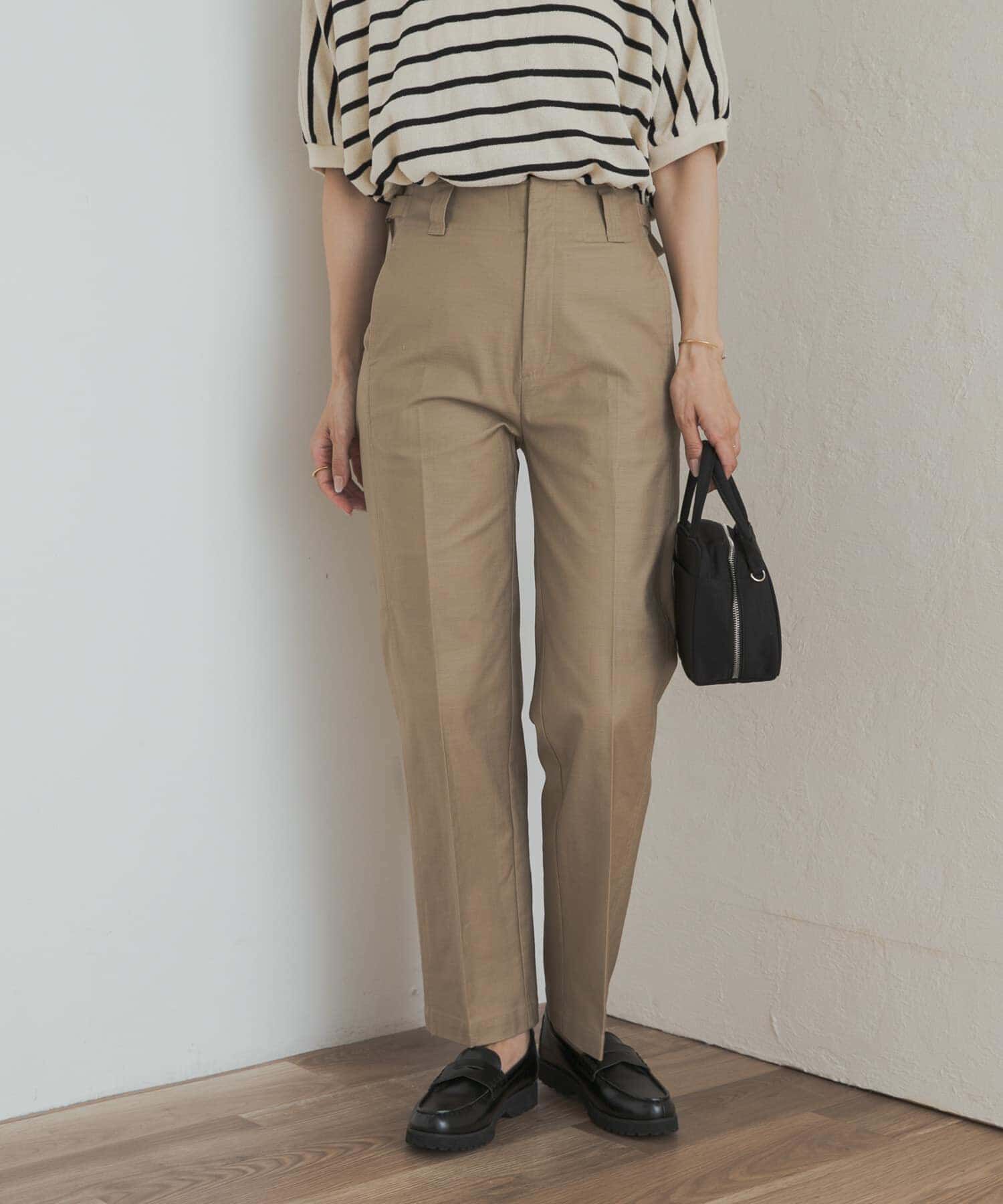 URBAN RESEARCH DOORS「サイドベルトストレートパンツ」|その他|