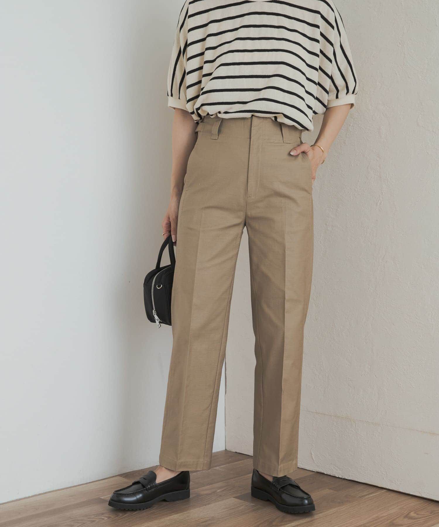 URBAN RESEARCH DOORS「サイドベルトストレートパンツ」|その他|