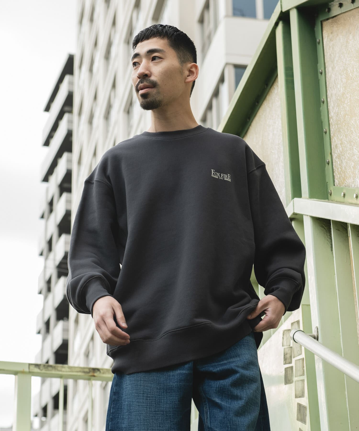 URBAN RESEARCH DOORS「FOXFIRE プリントスウェット」|スウェット・ジャージ|