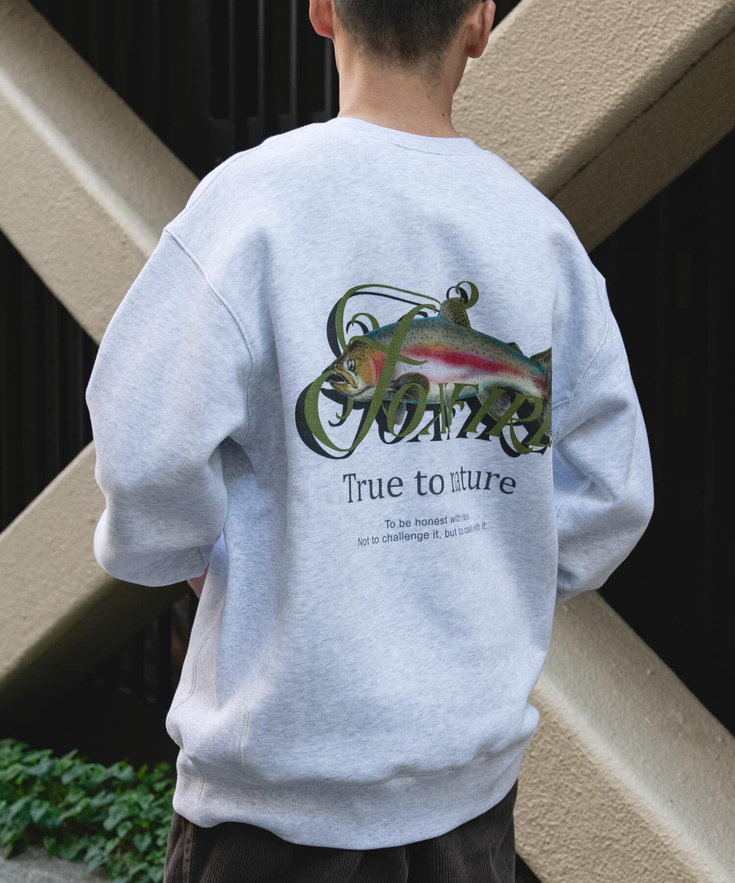 URBAN RESEARCH DOORS「FOXFIRE プリントスウェット」|スウェット・ジャージ|