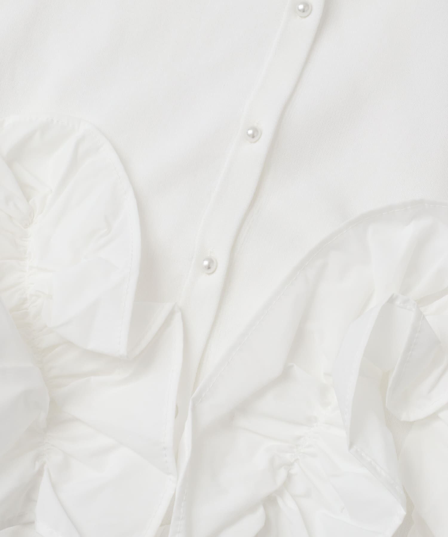 URBAN RESEARCH ROSSO「Mewl　ペタルフリルカーディガン」|カーディガン|