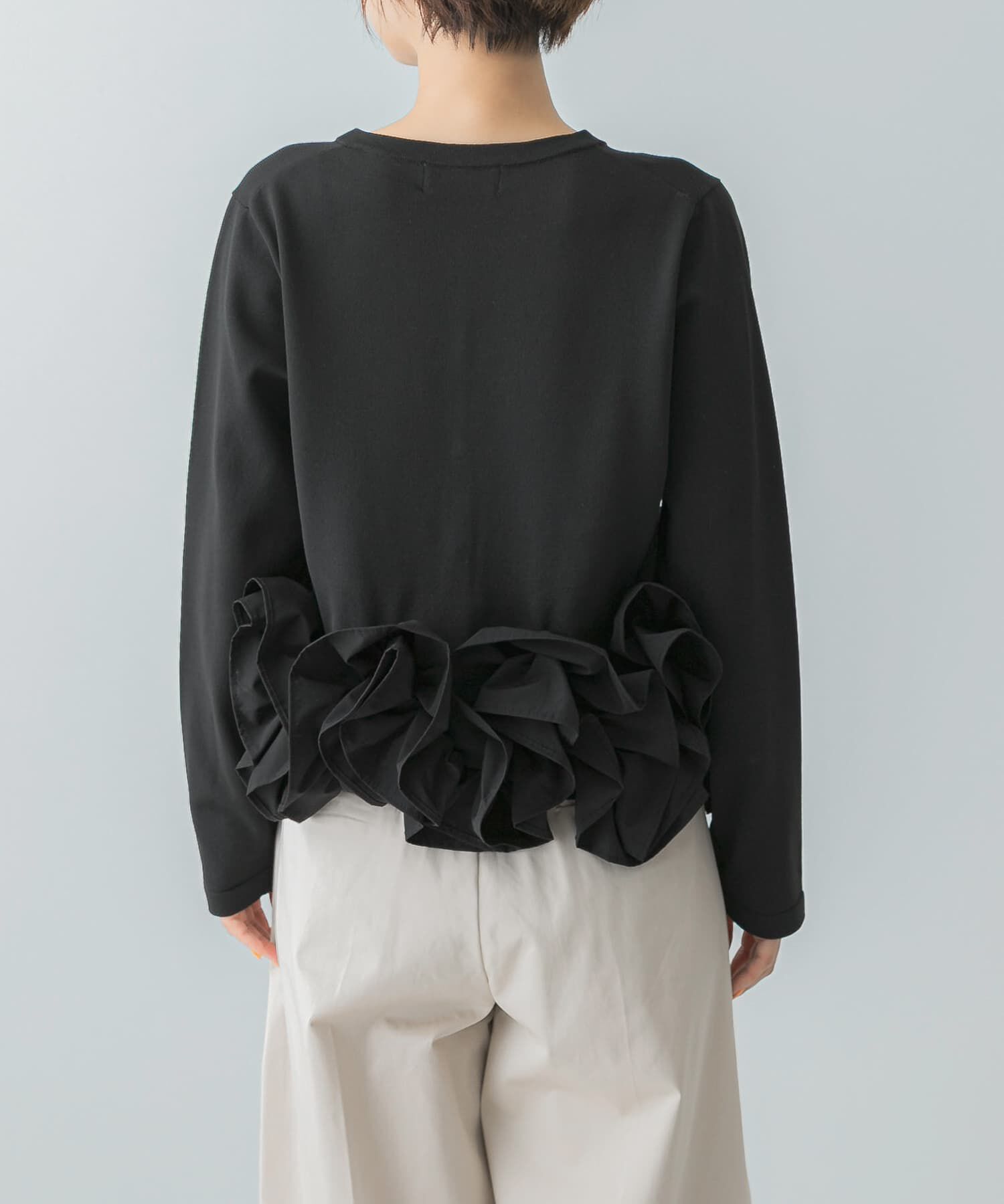 URBAN RESEARCH ROSSO「Mewl　ペタルフリルカーディガン」|カーディガン|