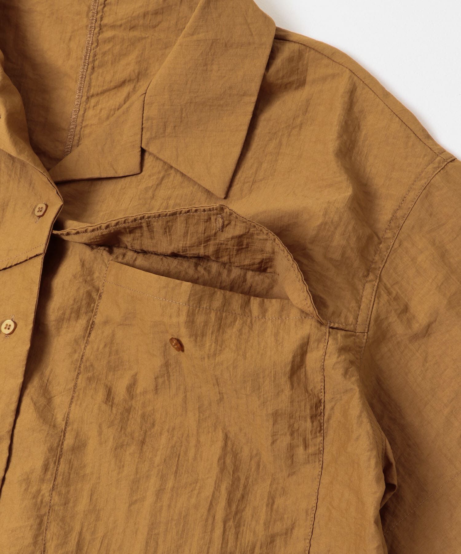  「ポケットデザインルーズシャツ」|シャツ・ブラウス|