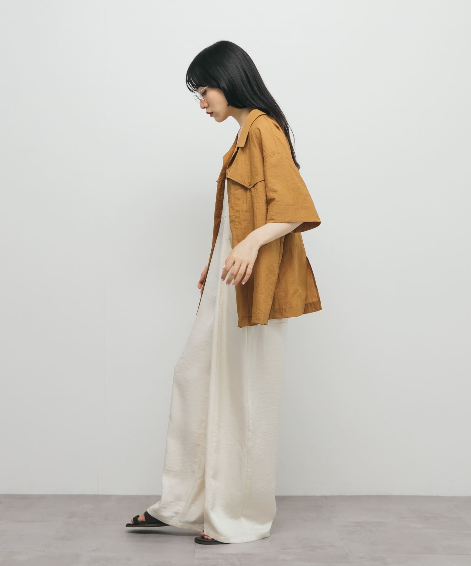  「ポケットデザインルーズシャツ」|シャツ・ブラウス|