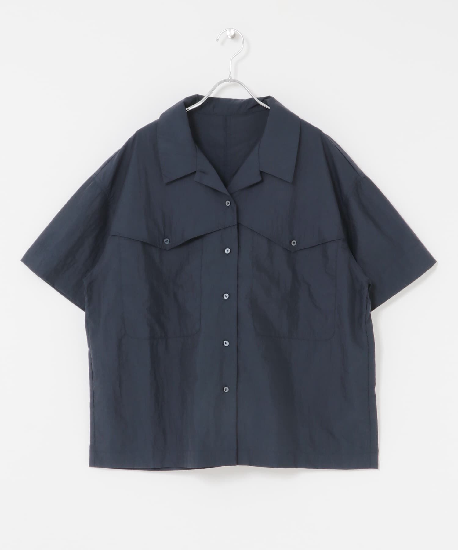  「ポケットデザインルーズシャツ」|シャツ・ブラウス|