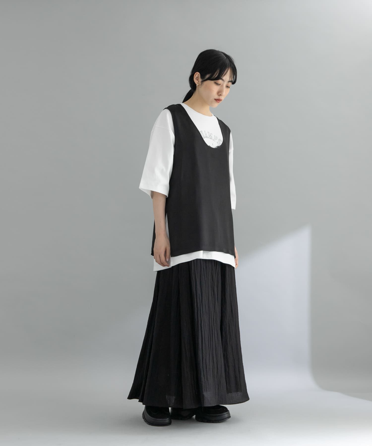  「『WEB限定』サテンセットアップ」|その他|