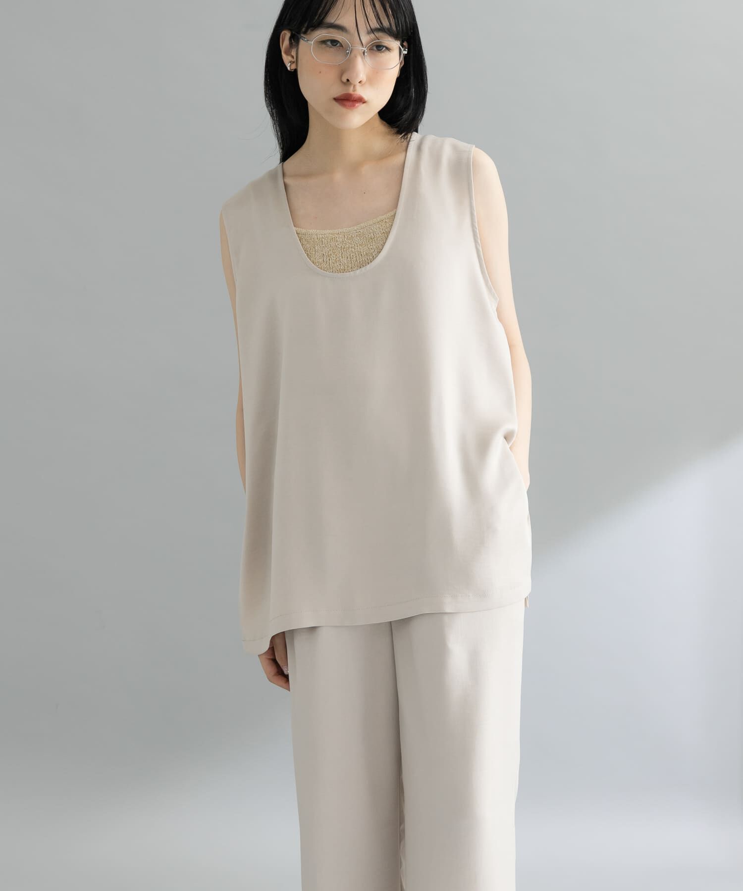  「『WEB限定』サテンセットアップ」|その他|