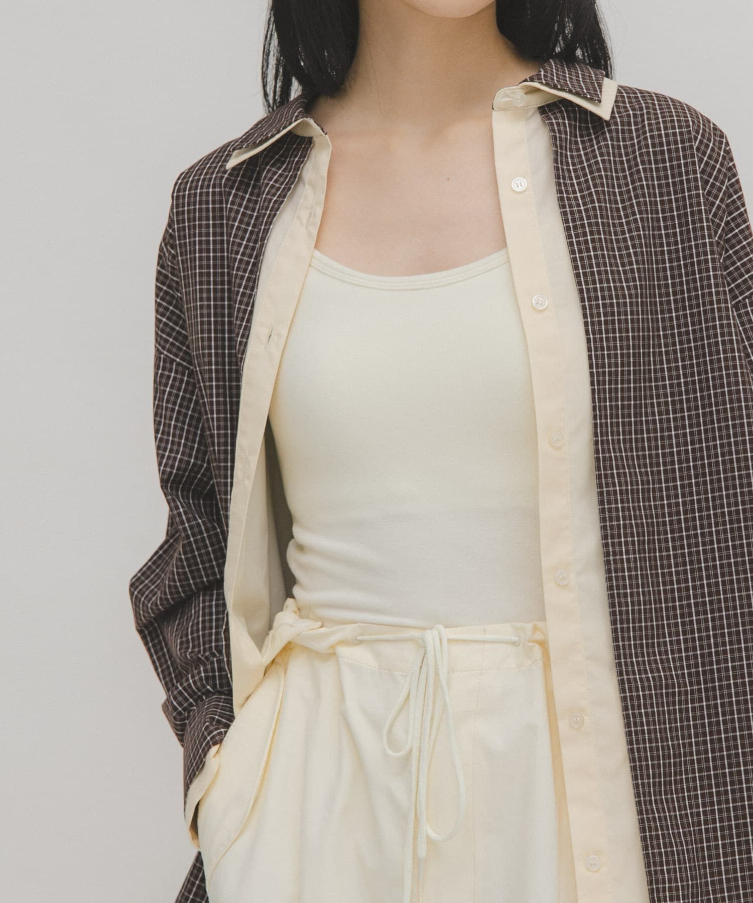  「ピーチスキンカップ付きキャミソール」|キャミソール|