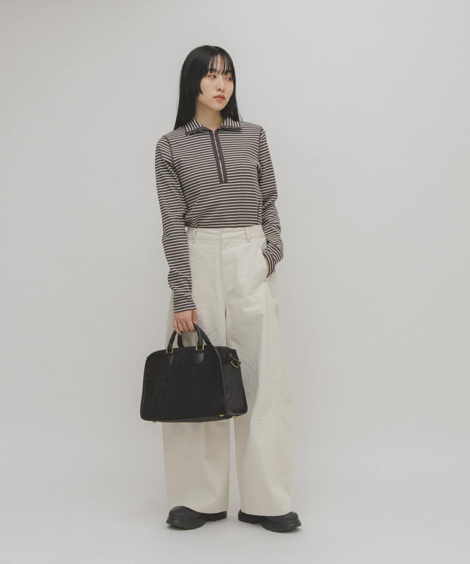  「パイルボストンBAG」|ボストンバッグ|