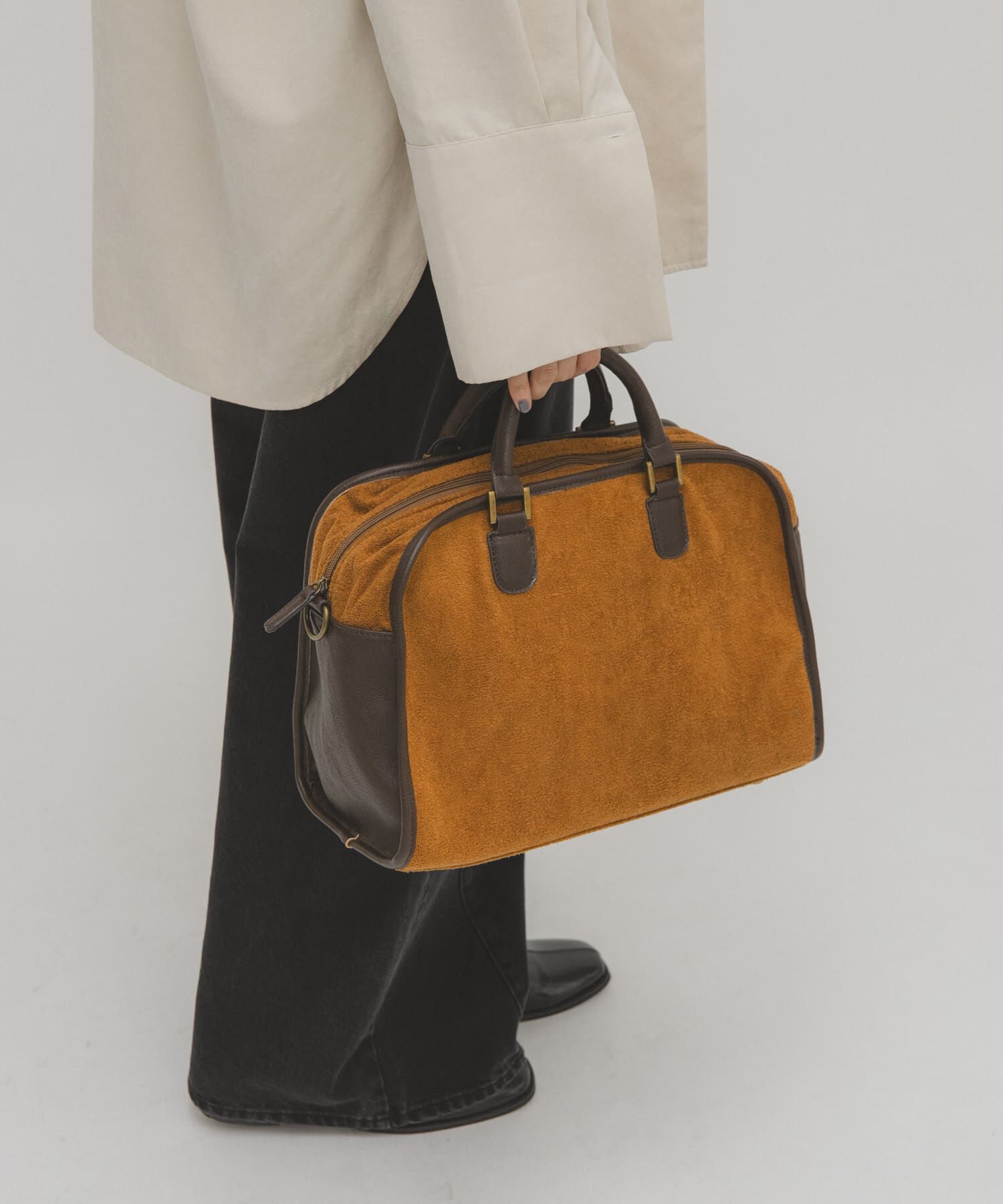  「パイルボストンBAG」|ボストンバッグ|