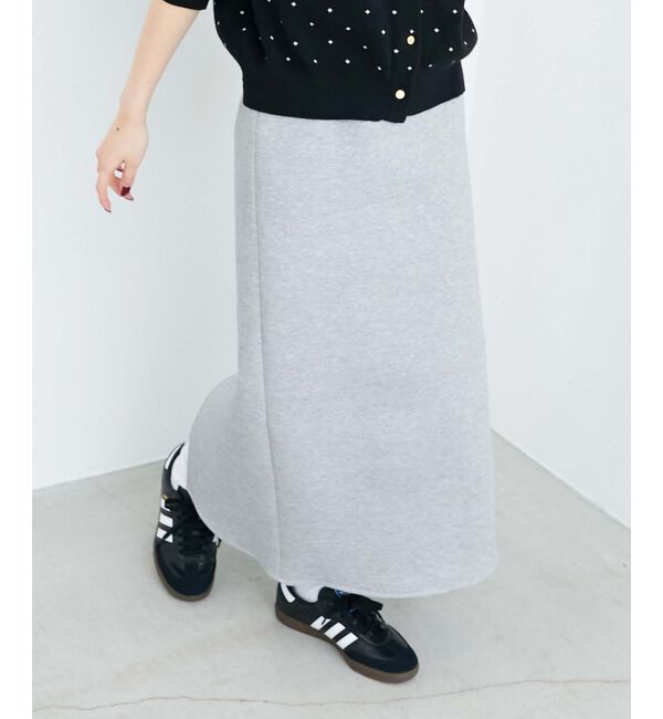  「ジャガードダンボールタイトスカート」|タイト|