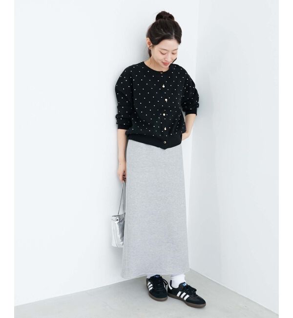  「ジャガードダンボールタイトスカート」|タイト|