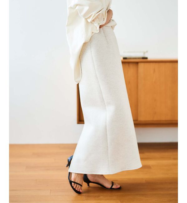  「ジャガードダンボールタイトスカート」|タイト|