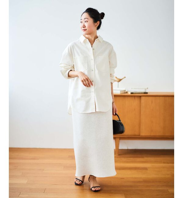  「ジャガードダンボールタイトスカート」|タイト|