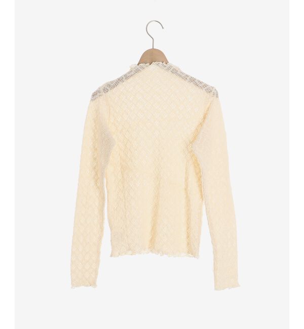 MAJESTICLEGON「ストレッチレースメロウトップス」|Tシャツ・カットソー|