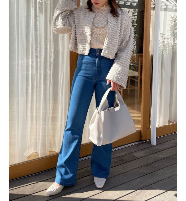 MAJESTICLEGON「ストレッチレースメロウトップス」|Tシャツ・カットソー|