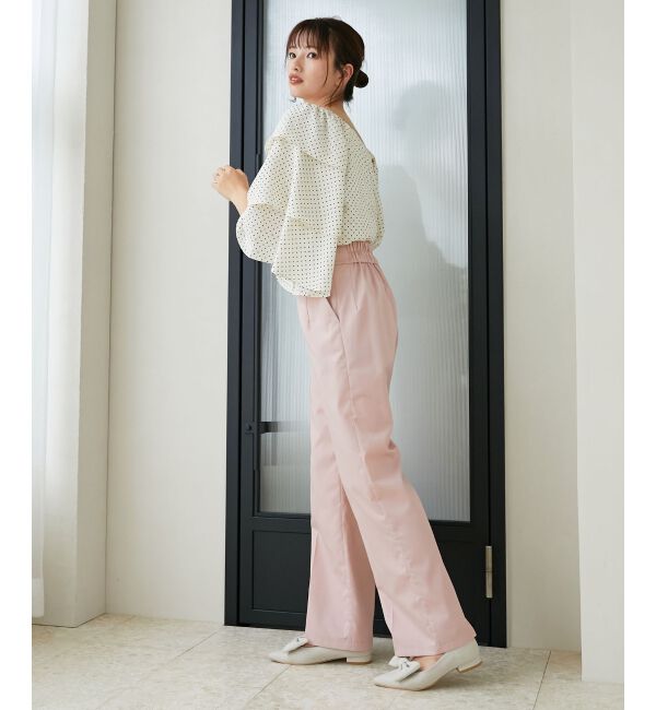 MAJESTICLEGON「フレアーフリルスリーブブラウス」|シャツ・ブラウス|