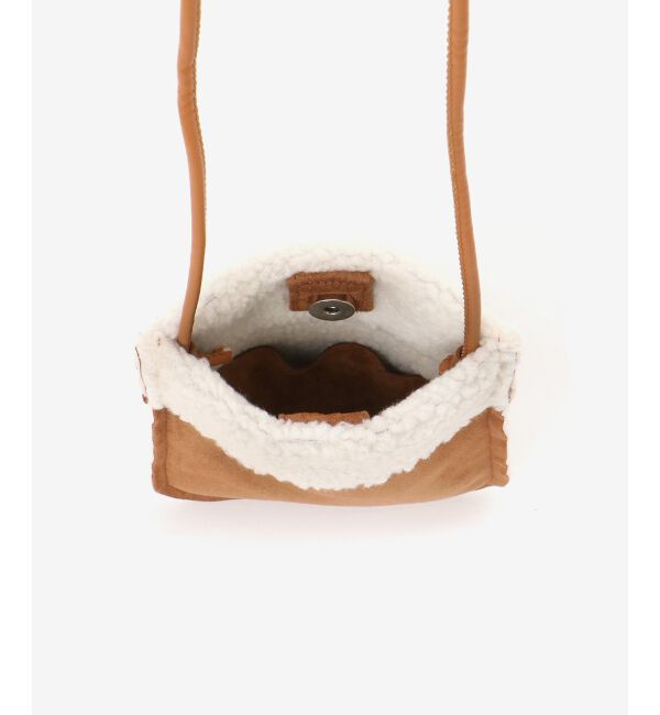 MAJESTICLEGON「ムートン風ポシェット」|ショルダー・メッセンジャー|