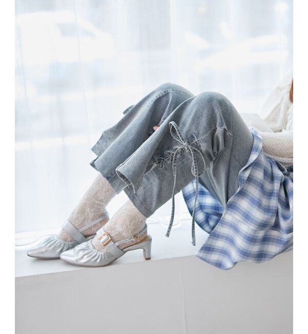 MAJESTICLEGON「ふかふかフィットギャザーミュール」|その他|