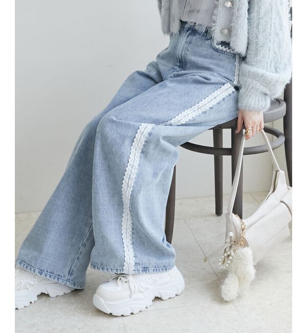 MAJESTICLEGON「ロマンティックアソートデニム」|デニム|