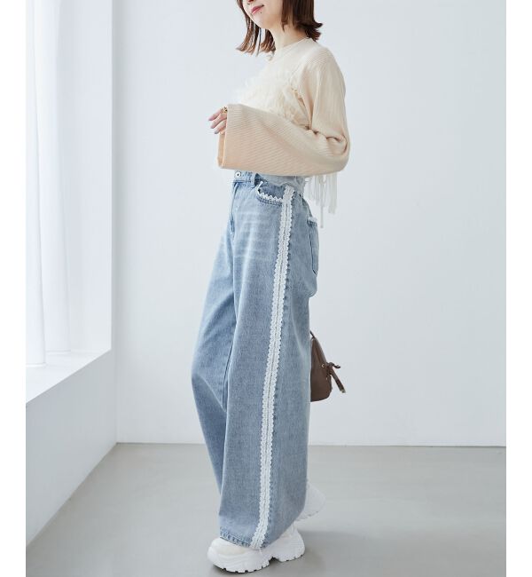 MAJESTICLEGON「ロマンティックアソートデニム」|デニム|