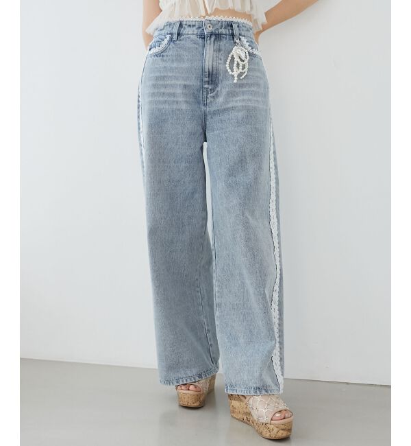 MAJESTICLEGON「ロマンティックアソートデニム」|デニム|