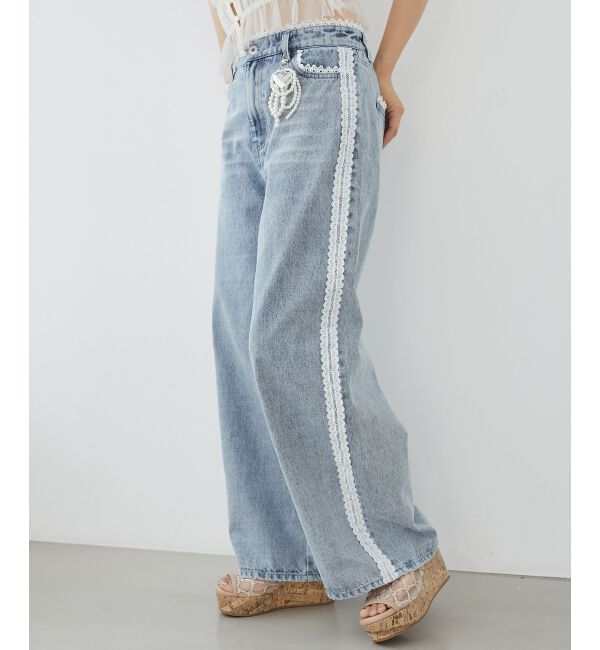 MAJESTICLEGON「ロマンティックアソートデニム」|デニム|