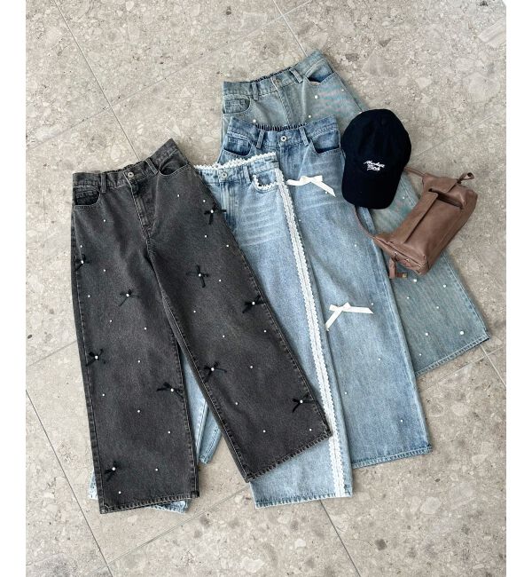 MAJESTICLEGON「ロマンティックアソートデニム」|デニム|