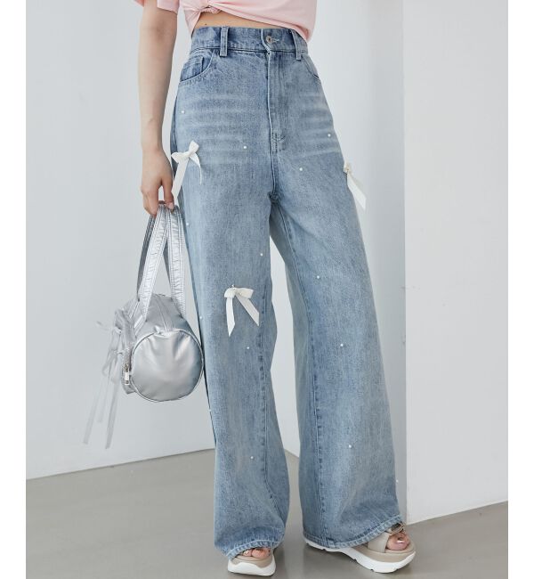 MAJESTICLEGON「ロマンティックアソートデニム」|デニム|