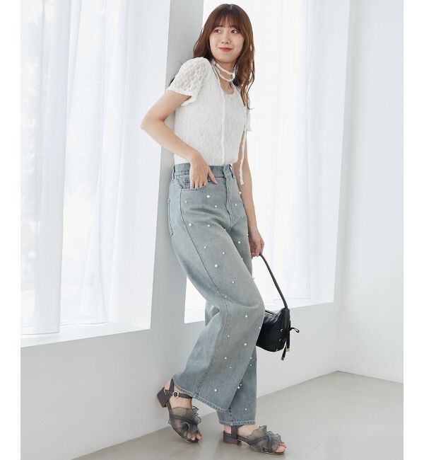 MAJESTICLEGON「ロマンティックアソートデニム」|デニム|