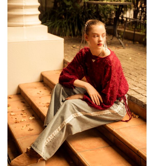 MAJESTICLEGON「ロマンティックアソートデニム」|デニム|