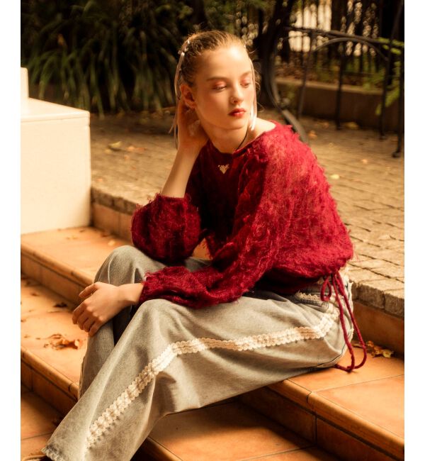 MAJESTICLEGON「ロマンティックアソートデニム」|デニム|