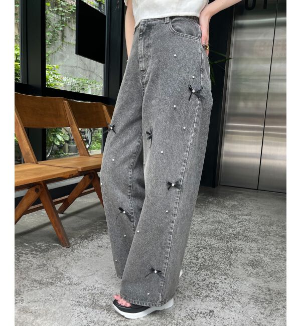 MAJESTICLEGON「ロマンティックアソートデニム」|デニム|