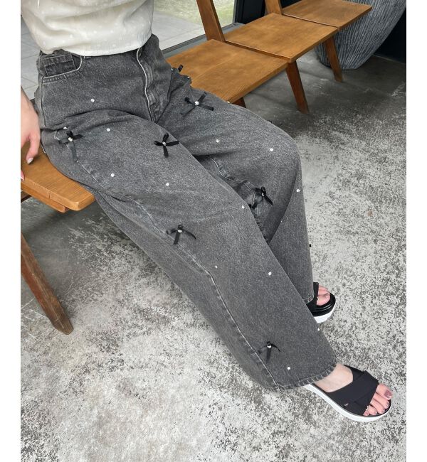 MAJESTICLEGON「ロマンティックアソートデニム」|デニム|