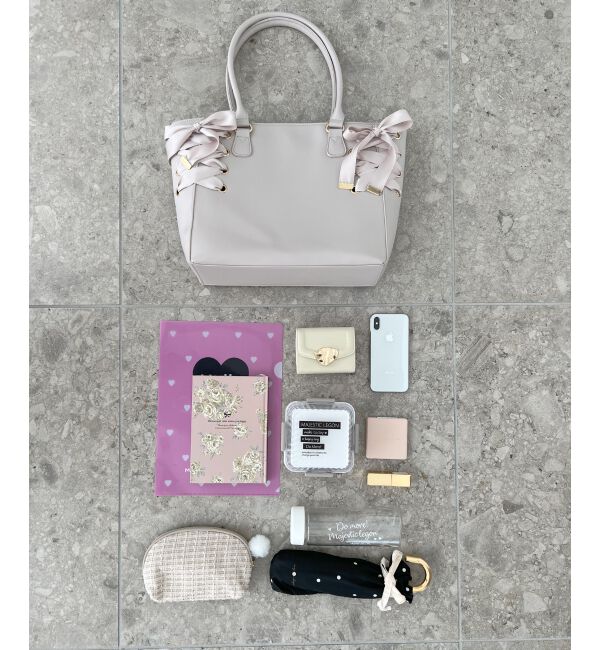 MAJESTICLEGON「サイドレースアップトート」|トートバッグ|