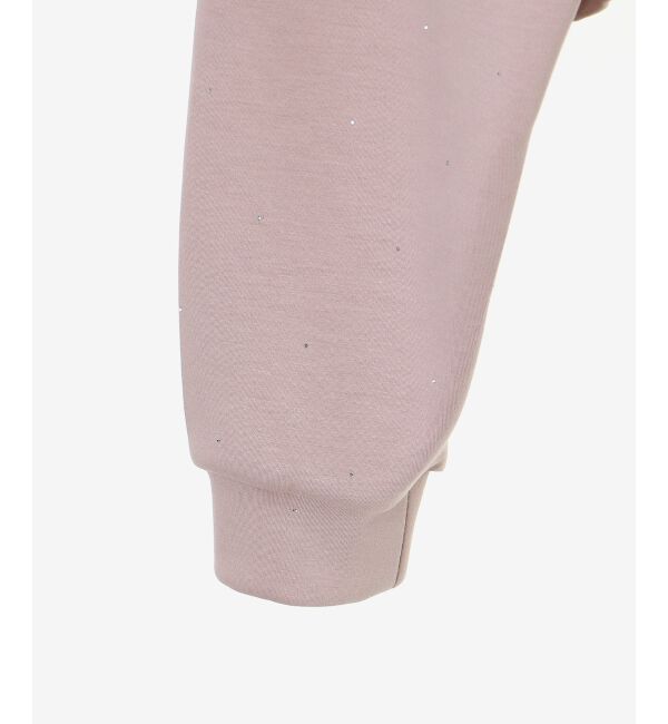  「&infin;キラキララインストーンショートパーカー」|パーカー|