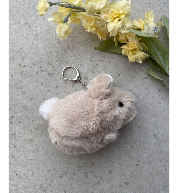  「ラビットキーチャーム」|チャーム・キーホルダー|ベージュ