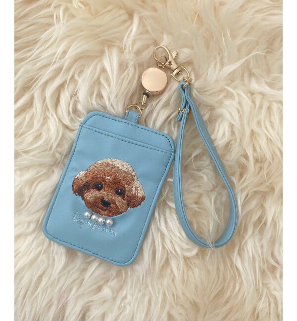  「アニマルパスケース」|名刺入れ・カードケース|ブルー