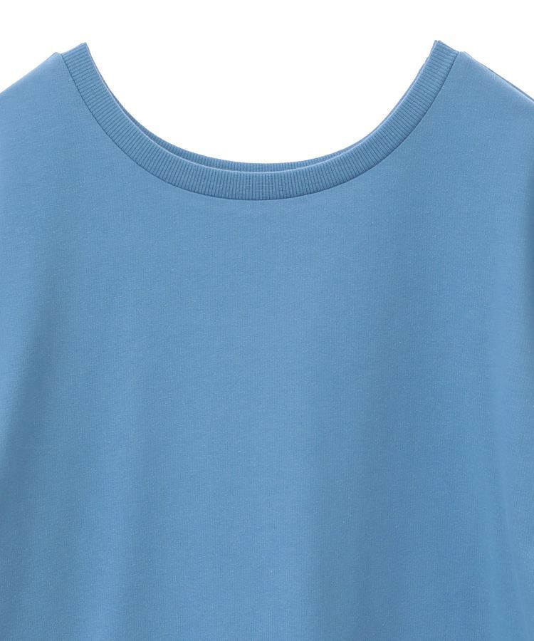 Green Parks「2WAY7分袖タック裾ZIPプルオーバー」|Tシャツ・カットソー|