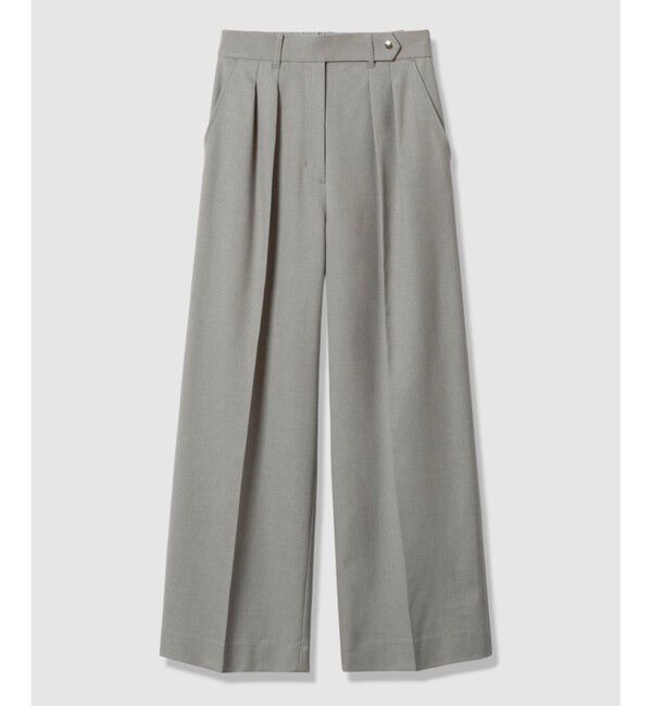 allureville「サキソニードットベルトパンツ」|スラックス|