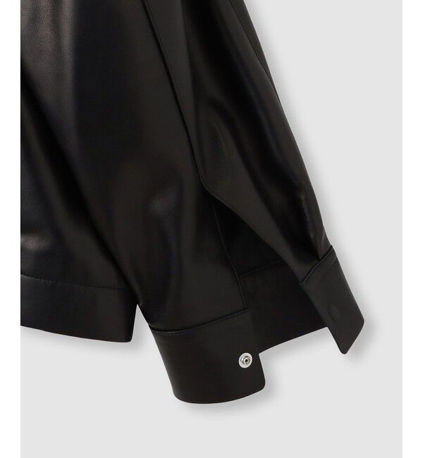 allureville「別注ラムレザーブルゾン」|ブルゾン・スタジャン|